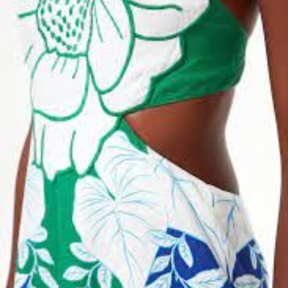 Farm Rio Soft Garden Flower Maxi Dress - Picture 4 of 4